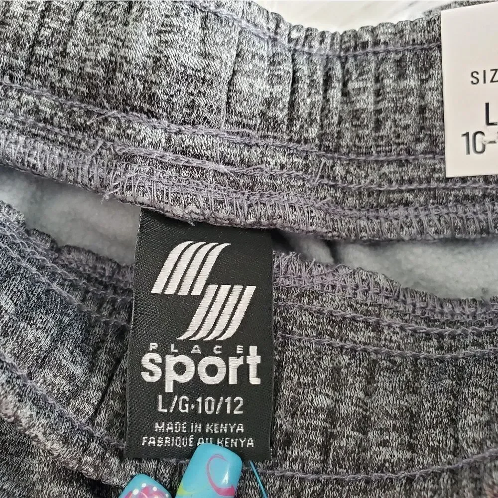 Children's Place Sport Boy's Size L (10-12) Thermal Fabric Joggers